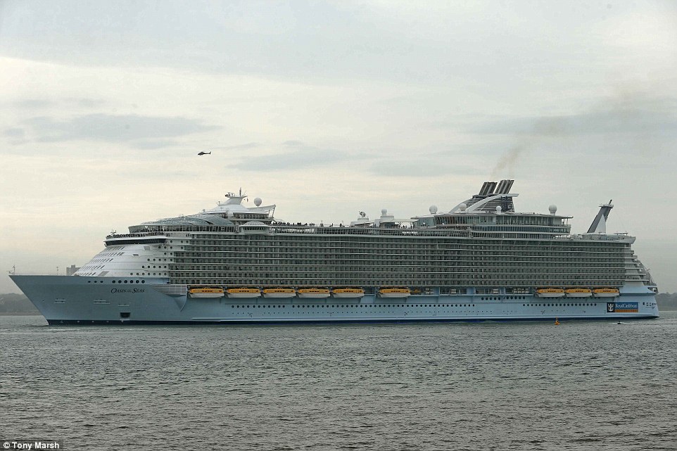 Πελώριο το Oasis Of The Seas
