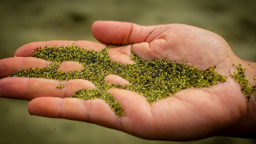 Papakōlea Green Sand Beach/Χαβάη