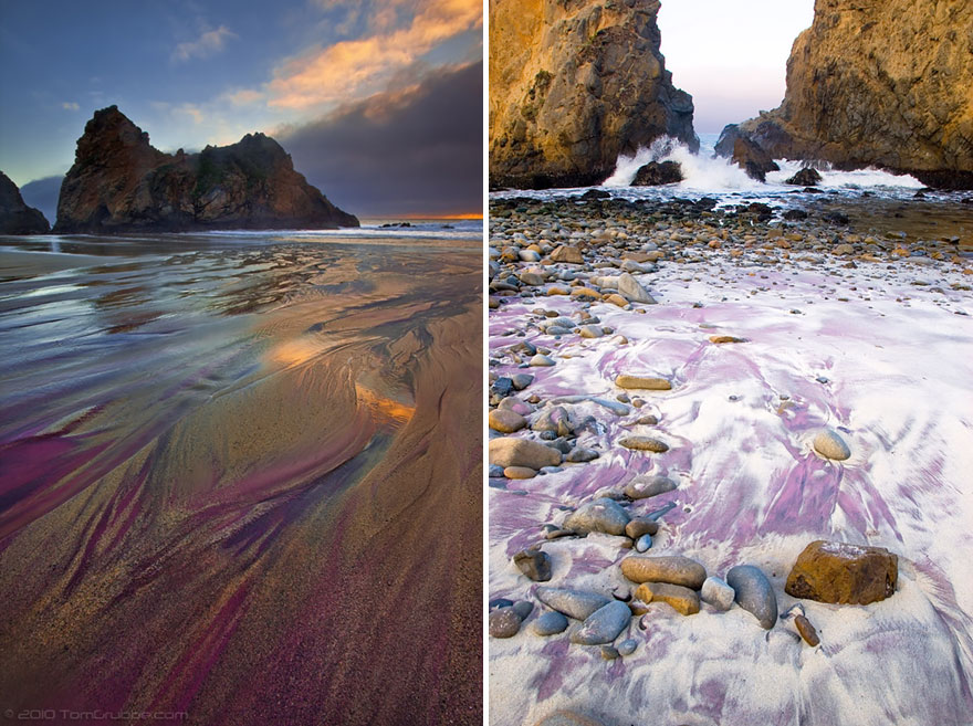 Pfeiffer Purple Sand Beach, California