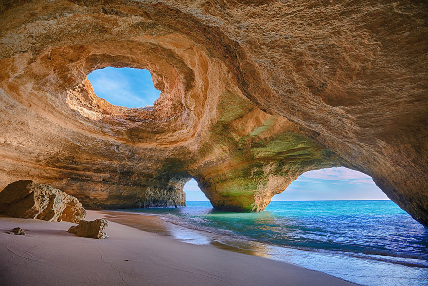 Cave Beach, Algarve, Portugal
