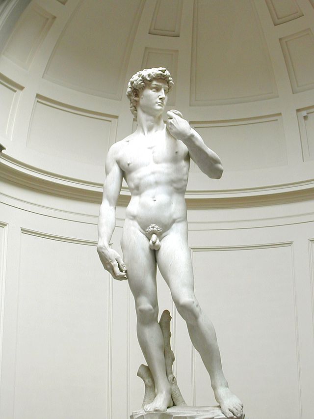 Wikipedia: Ο Δαβίδ στη Galleria dell'Accademia της Φλωρεντίας