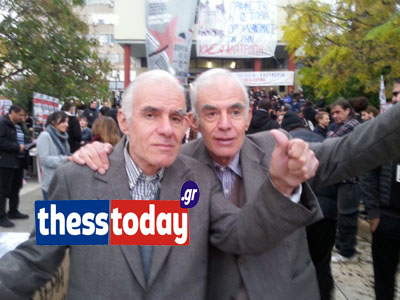 Στην Πολυτεχνική Σχολή βρέθηκαν και οι... γνωστοί και ως οι δίδυμοι της Θεσσαλονίκης - ΦΩΤΟ από το ThessToday