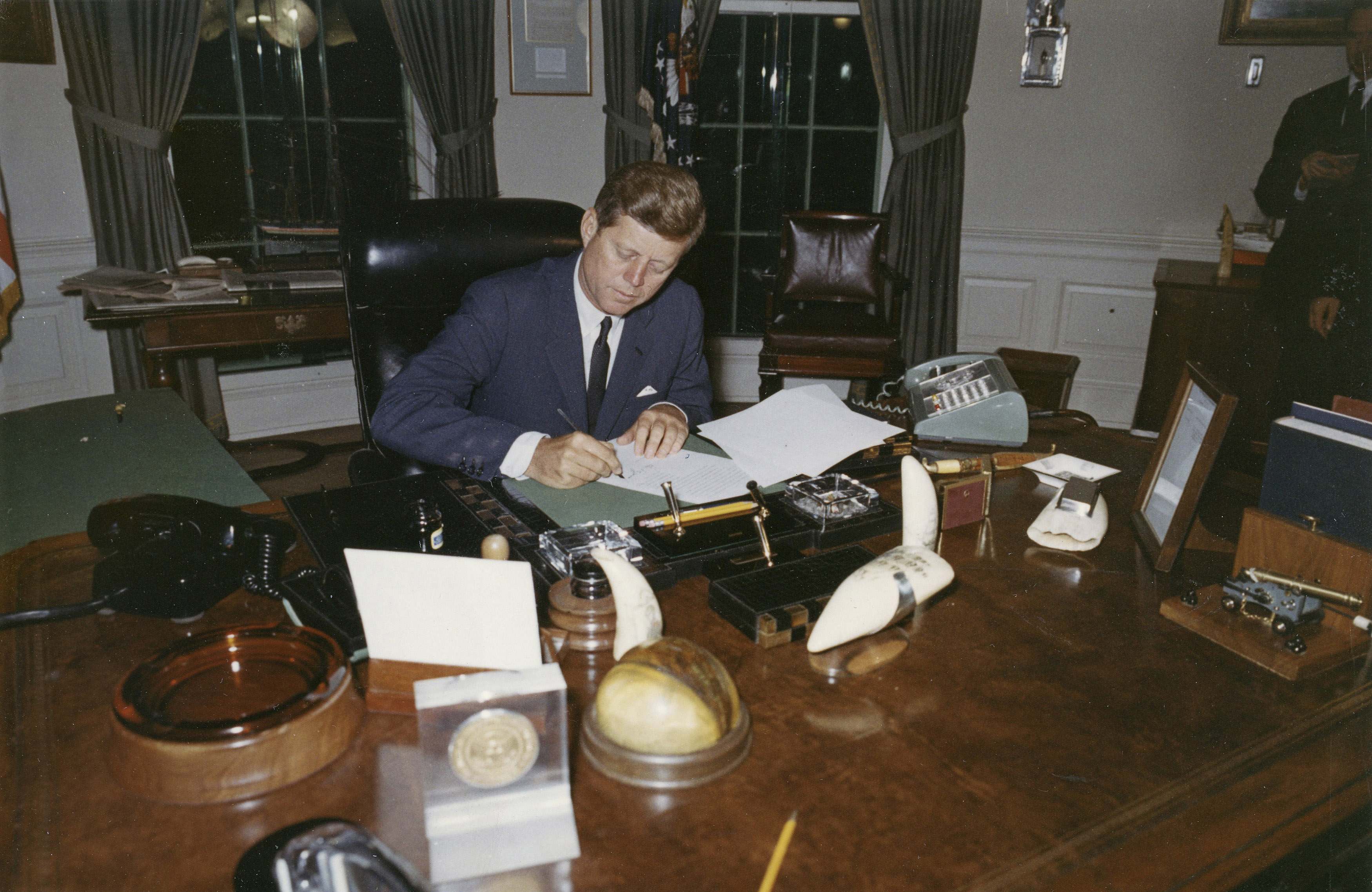 1962. O JFK εν μέσω της κρίσης του Κόλπου των Χοίρων ΦΩΤΟ REUTERS