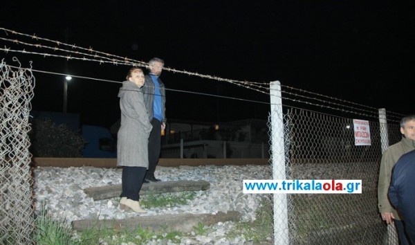Η... αυτοσχέδια "διάβαση" - ΦΩΤΟ από το TrikalaOla