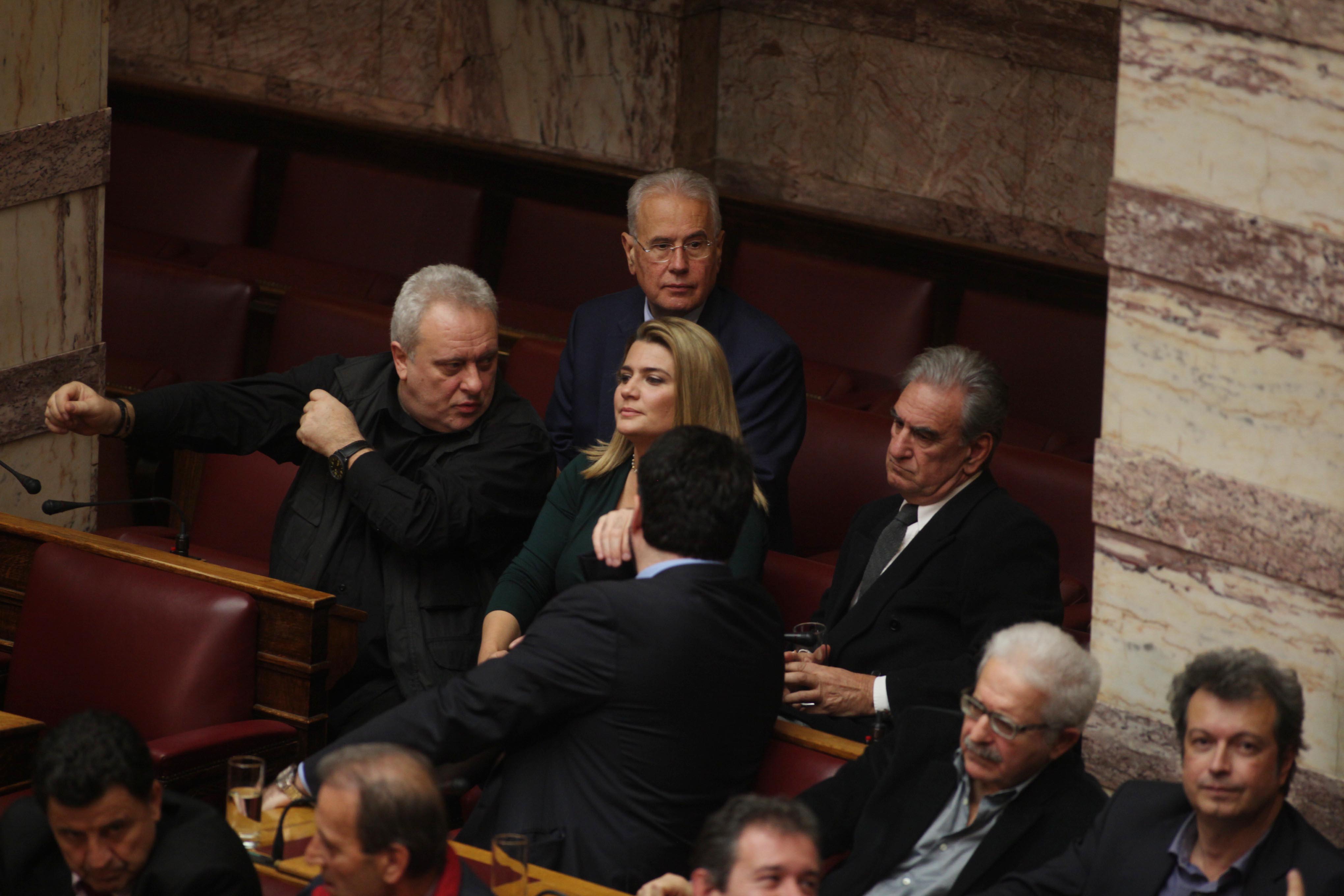 Νίκη Φούντα, Βασίλης Οικονόμου, Σπύρος Λυκούδης, Γρηγόρης Ψαριανός και Παναγιώτης Μελάς