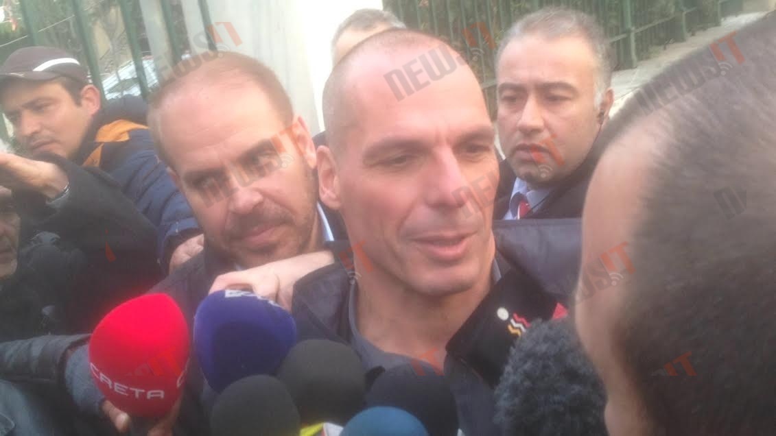 Ο υπουργός Οικονομικών, Γιάννης Βαρουφάκης - Φωτό newsIT