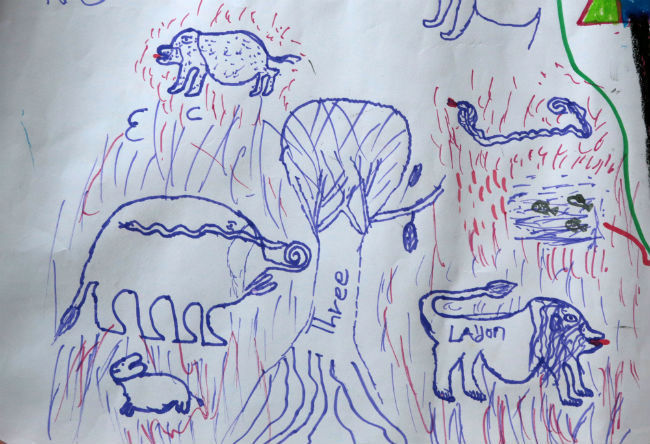 Peter, 15 ετών: Χωρίστηκε από την οικογένειά του κατά τη διάρκεια μιας επίθεσης. Είναι πρόσφυγας στο Τσαντ και μπορεί να μιλήσει μαζί τους στο τηλέφωνο