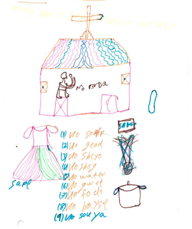 Sona: "Οι άνθρωποι της Boko Haram βομβάρδισαν την εκκλησία. Μου λείπουν πολλά πράγματα. Το νερό, τα φορέματα, το σπίτι, τα βιβλία..."