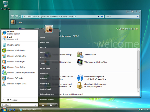 WINDOWS VISTA (2007)