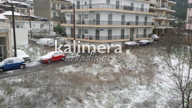 Η Αρκαδία στα λευκά - ΦΩΤΟ από το kalimera-arkadia