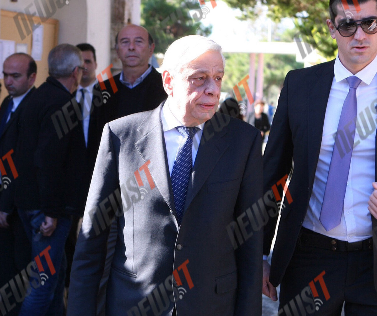 Ο Πρόεδρος της Δημοκρατίας Προκόπης Παυλόπουλος