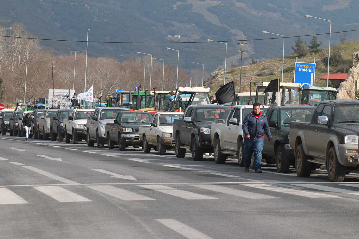 Εικόνα από τα Τέμπη / Φωτό Eurokinissi