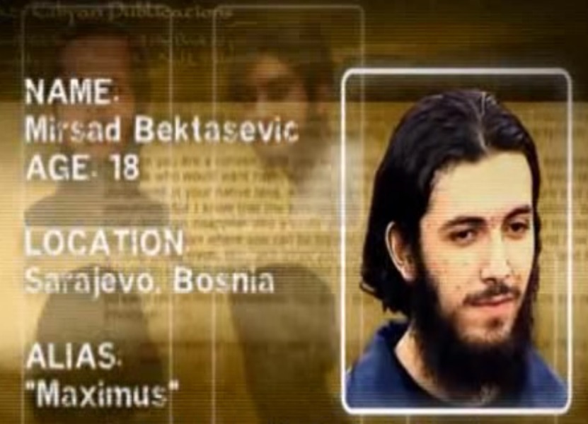 O Mirsad Bektasevic, σε ηλικία μόλις 18 ετών συνελήφθη για τρομοκρατία / Φωτό: Youtube