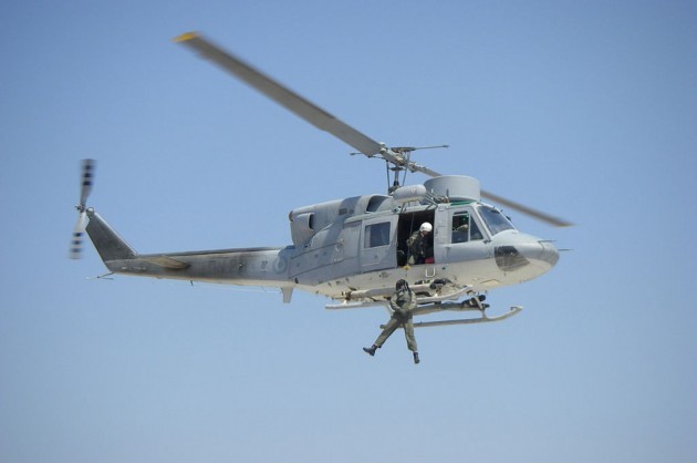 Ελικόπτερο ΑΒ212 πανομοιότυπο με αυτό που κατέπεσε τα ξημερώματα