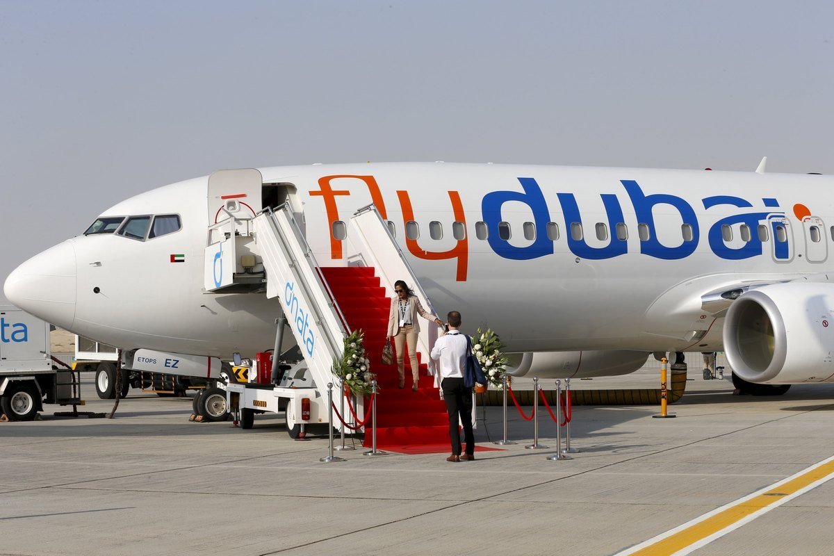 Αεροσκάφος της εταιρείας Flydubai / Φωτογραφία αρχείου Reuters