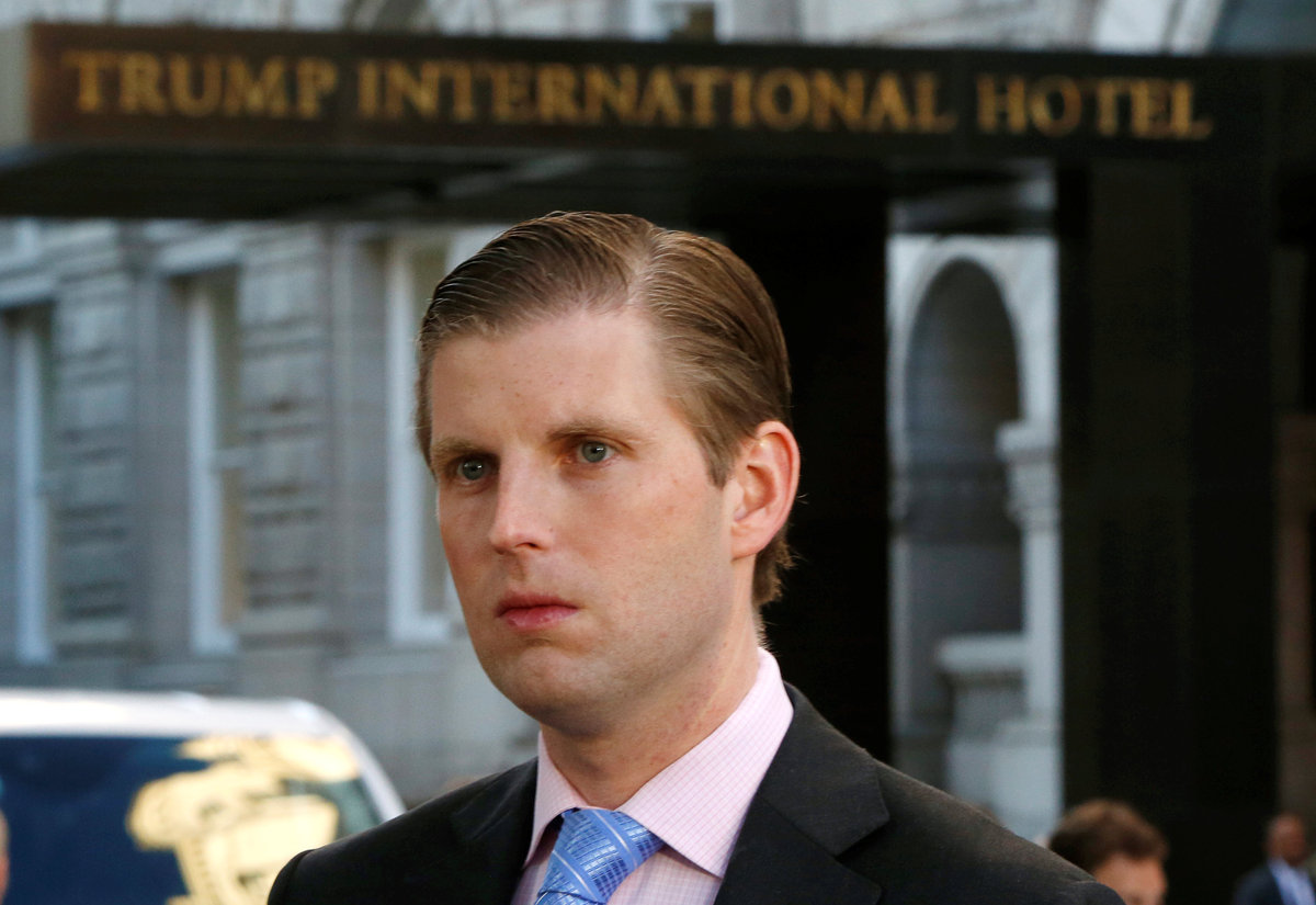 Ο Eric Trump / Φωτό: Reuters