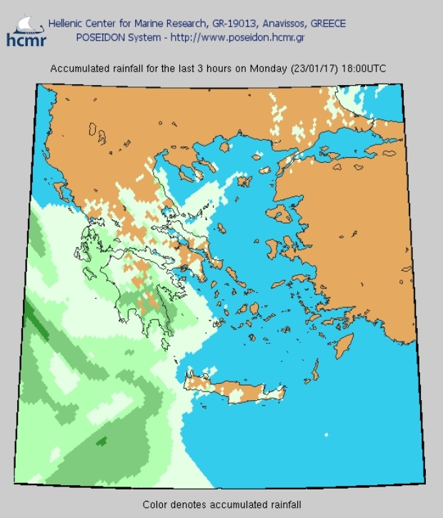 Καιρός: Που θα βρέξει σήμερα