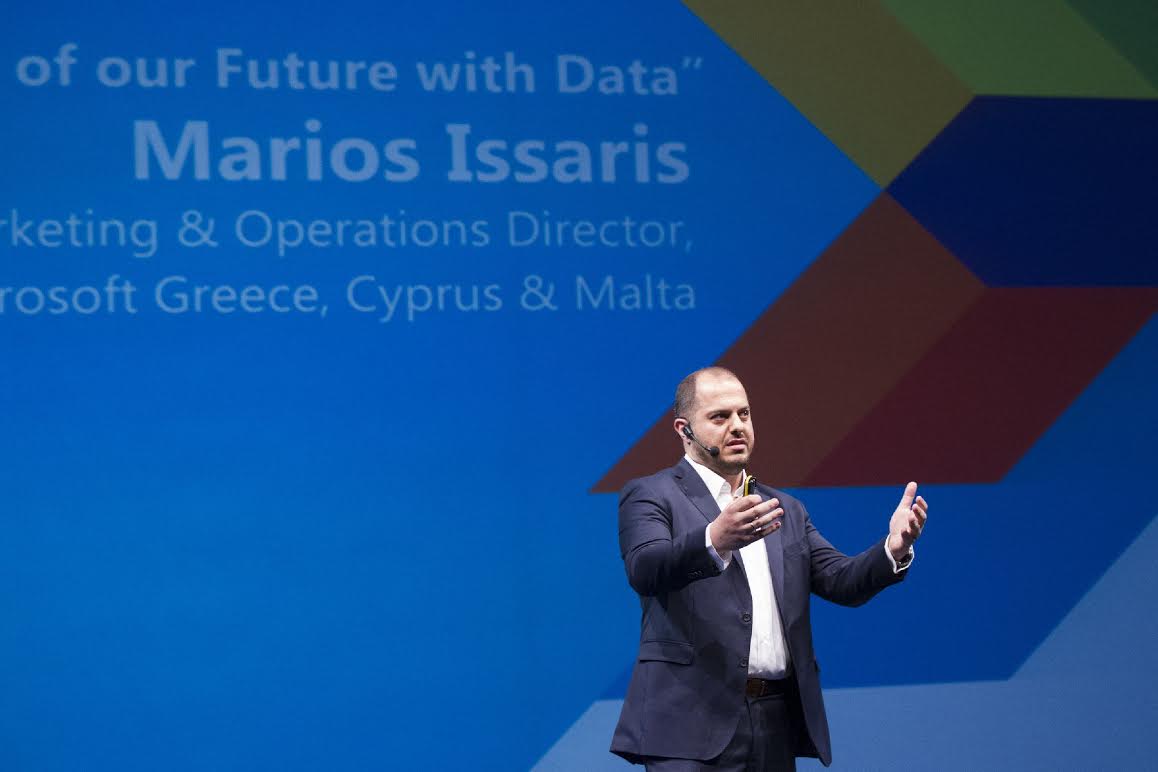 Μάριος Ίσσαρης, Διευθυντής Marketing & Operations για τη Microsoft Ελλάδας, Κύπρου & Μάλτας.