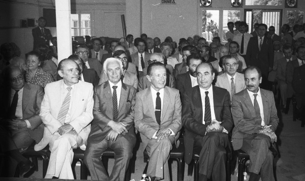 Ο Κωνσταντίνος Μητσοτάκης κατά την διαδικασία εκλογής Προέδρου της Νέας Δημοκρατίας, τον Σεπτέμβριο του 1984