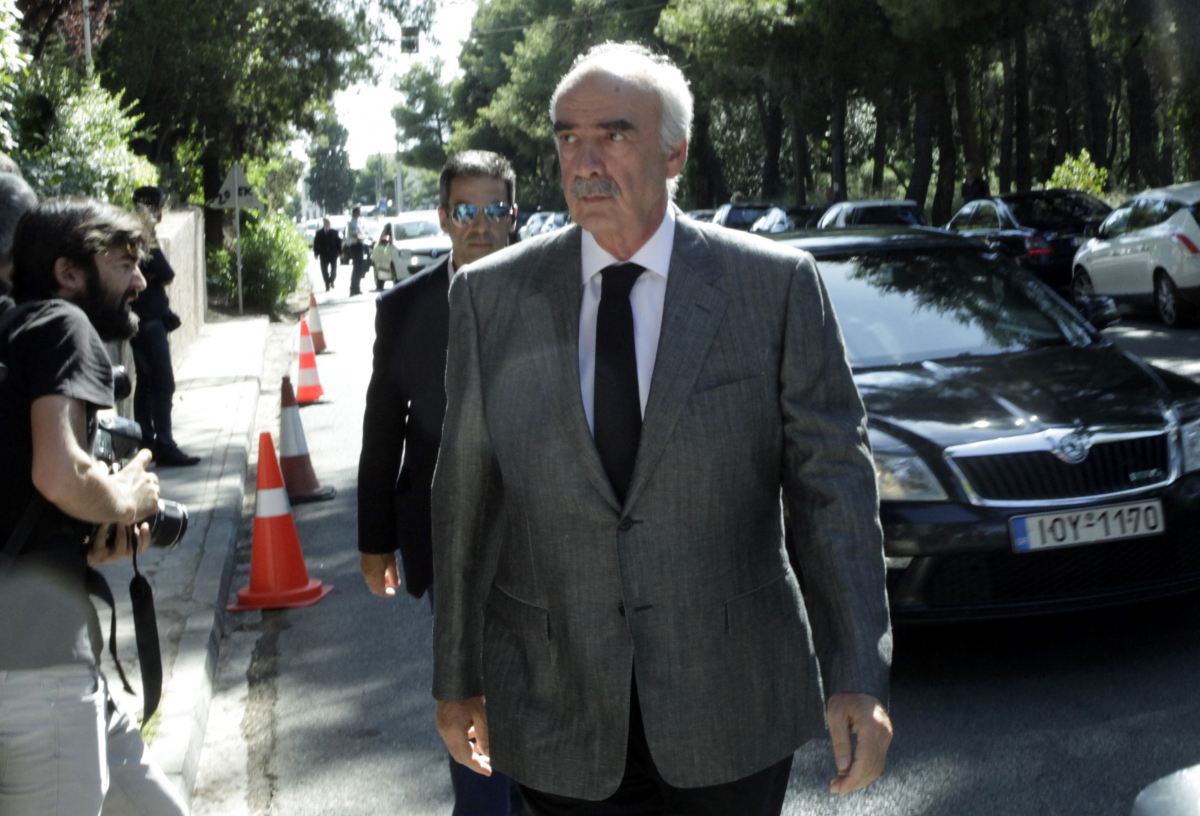 Ο πρώην αρχηγός της ΝΔ, Βαγγέλης Μεϊμαράκης / Φωτογραφία: Eurokinissi