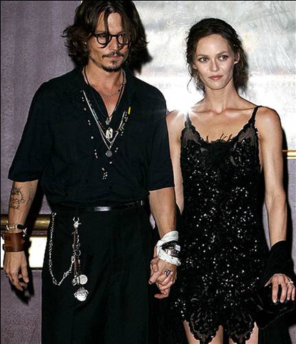 Ο Johnny Depp και η Vanessa Paradis