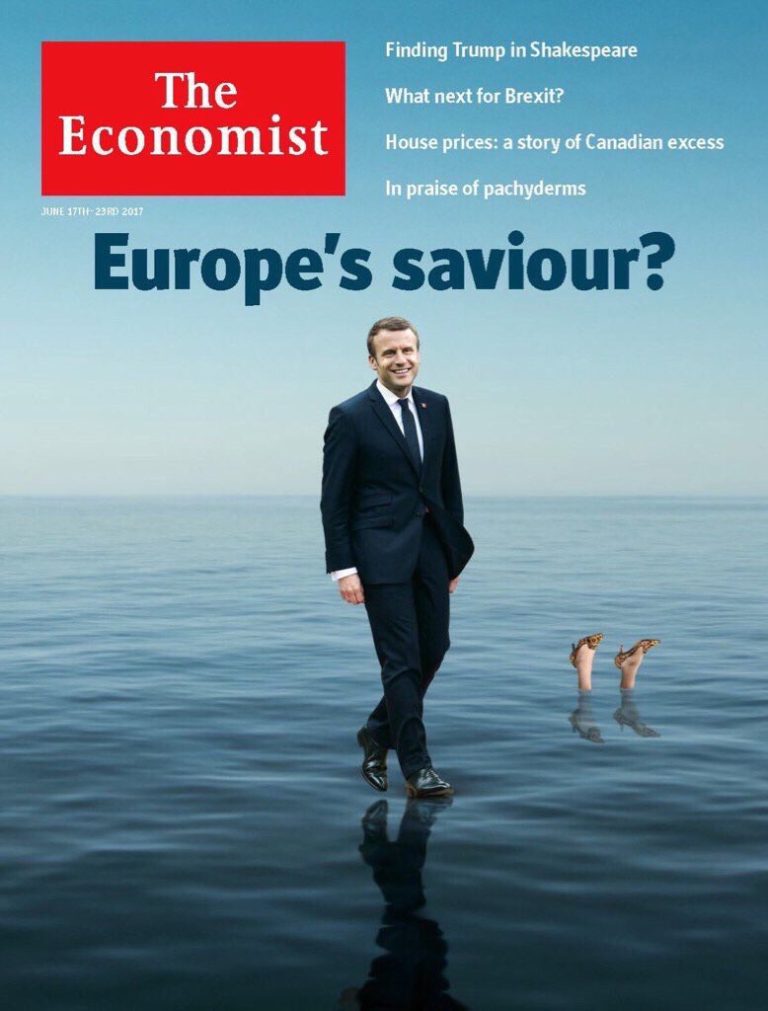 Πρωτοσέλιδο όλα τα λεφτά από τον Economist: Σωτήρας της Ευρώπης ο Μακρόν – Πνιγμένη η Μέι | Newsit.gr Πρωτοσέλιδο όλα τα λεφτά από τον Economist: Σωτήρας της Ευρώπης ο Μακρόν – Πνιγμένη η Μέι | Newsit.gr