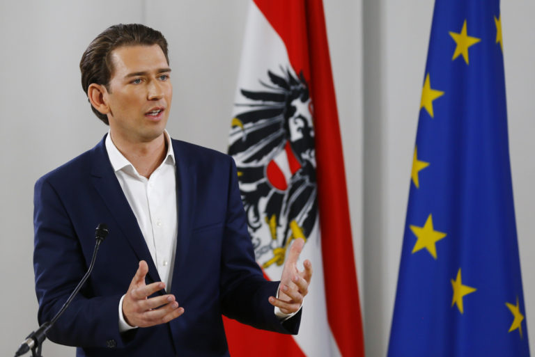 Ο Κουρτς εξελέγη πρόεδρος του Λαϊκού Κόμματος στην Αυστρία και πάει σε πρόωρες εκλογές