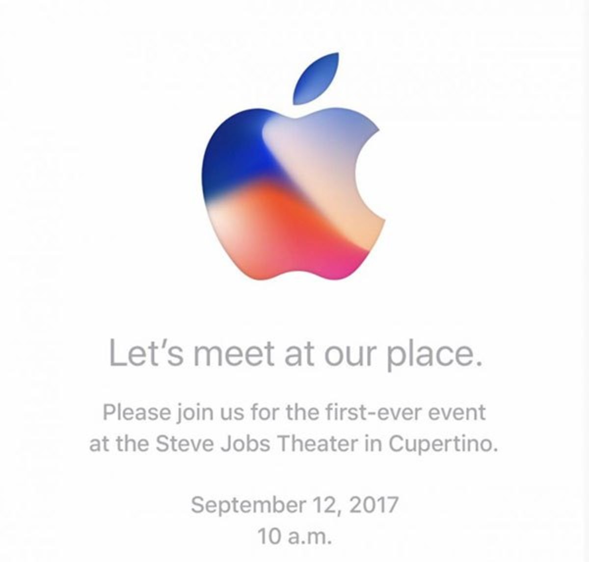 Apple Invitation 