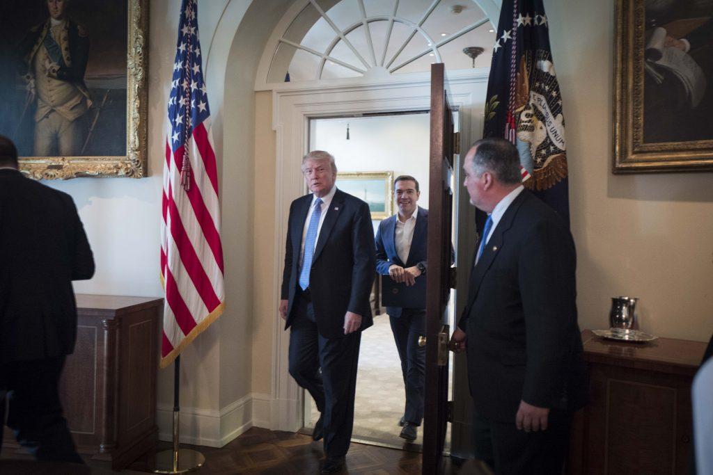 trump tsipras whitehouse