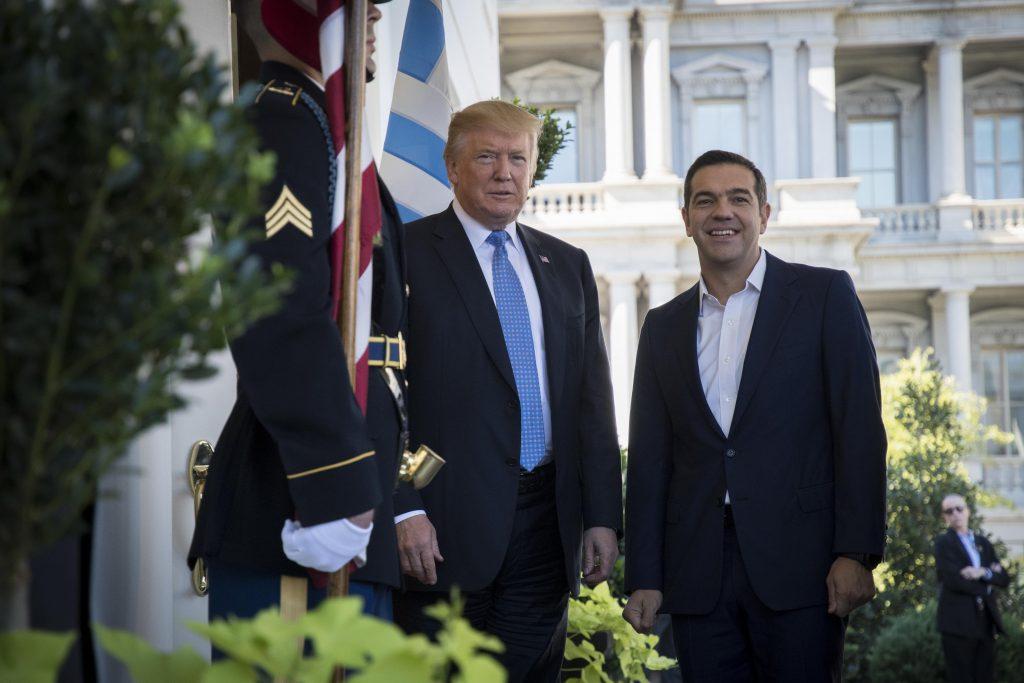 trump tsipras whitehouse