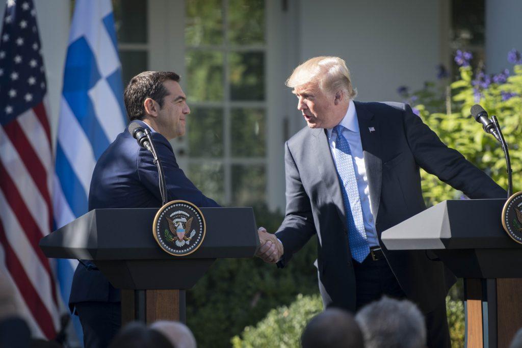 trump tsipras whitehouse