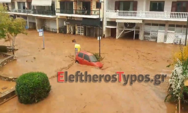 Μάνδρα: Βίντεο σοκ! Η στιγμή που παρασύρεται 82χρονη γυναίκα! | Newsit.gr