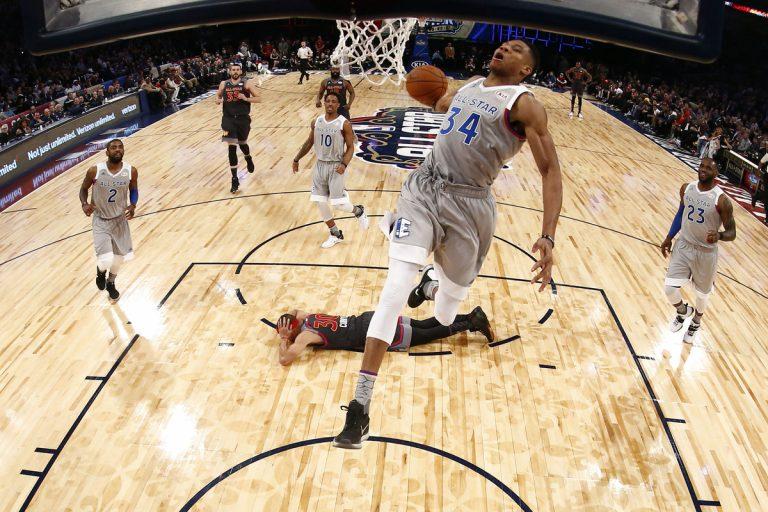 All Star Game 2018: Έφτασε η μεγάλη ώρα του Γιάννη Αντετοκούνμπο! | Newsit.gr All Star Game 2018: Έφτασε η μεγάλη ώρα του Γιάννη Αντετοκούνμπο! | Newsit.gr