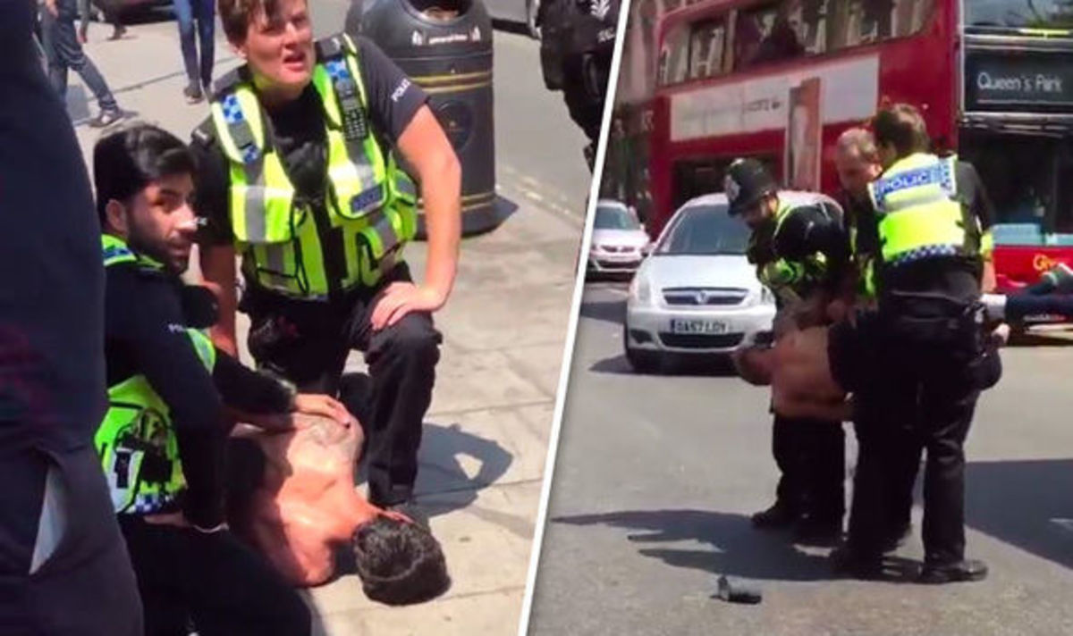 Λονδίνο: Άντρας με μαχαίρι επιτέθηκε σε αστυνομικό ουρλιάζοντας “Ο Αλλάχ είναι μεγάλος”  [vids]