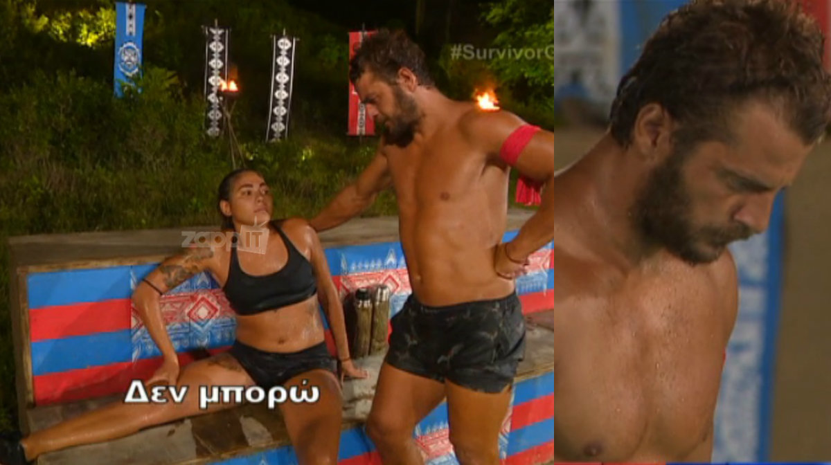 Survivor: Εκτός αγωνίσματος η Βαλαβάνη! Μόνος εναντίον όλων των Μαχητών ο Αγγελόπουλος!