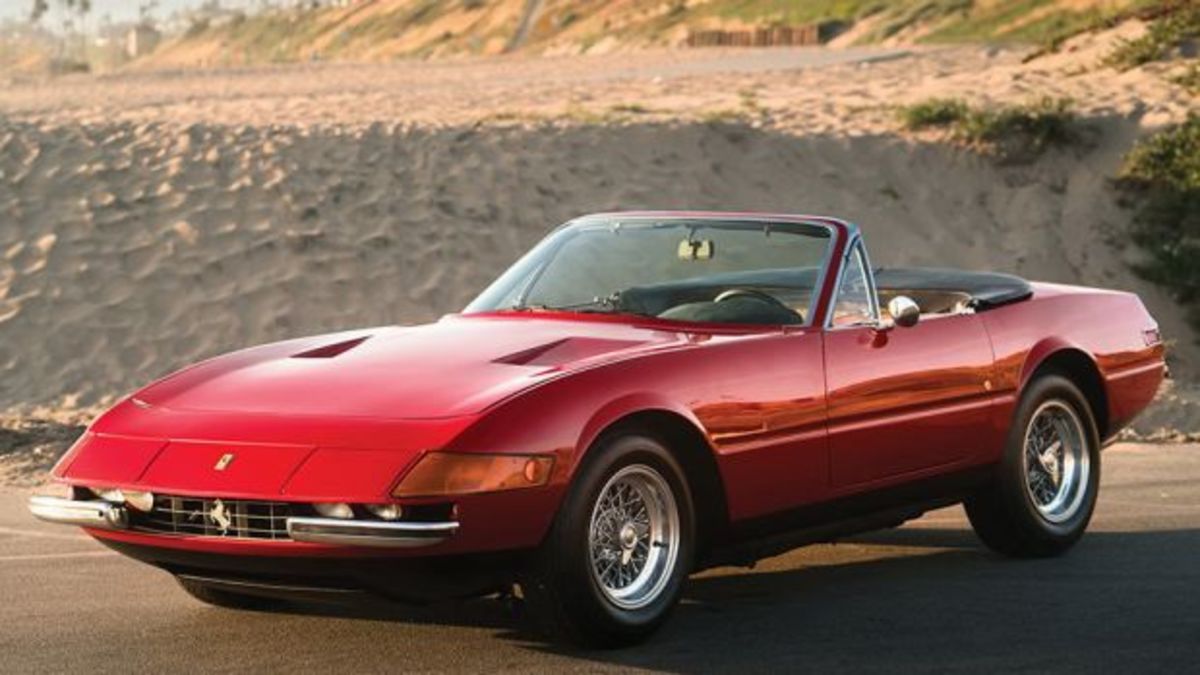 Γνήσια Ferrari 365GTS/4 Spider Daytona στο σφυρί ύστερα από 33 χρόνια [pics]