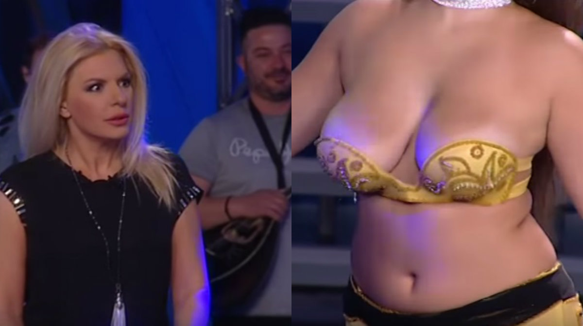 Προκάλεσε εγκεφαλικά η χορεύτρια με το μικροσκοπικό μπουστάκι της! [vid]