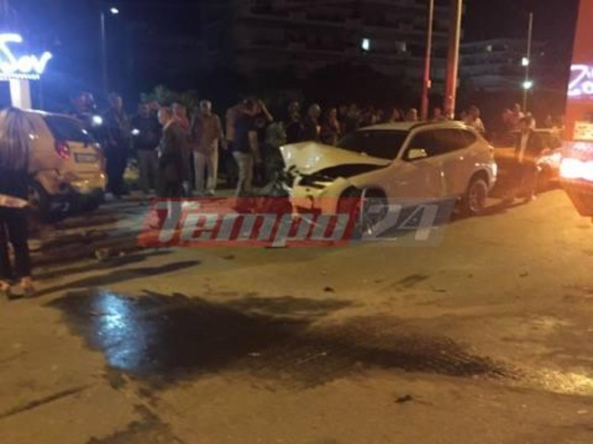 Καραμπόλα τα ξημερώματα στην Πάτρα [pics]