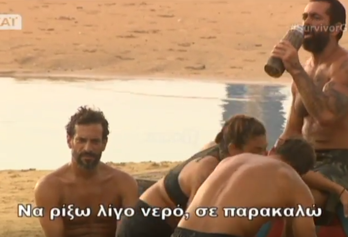 Αγγελόπουλος Survivor: Πήγε να βοηθήσει την Βαλαβάνη και…έφαγε “χυλόπιτα”! [vid]