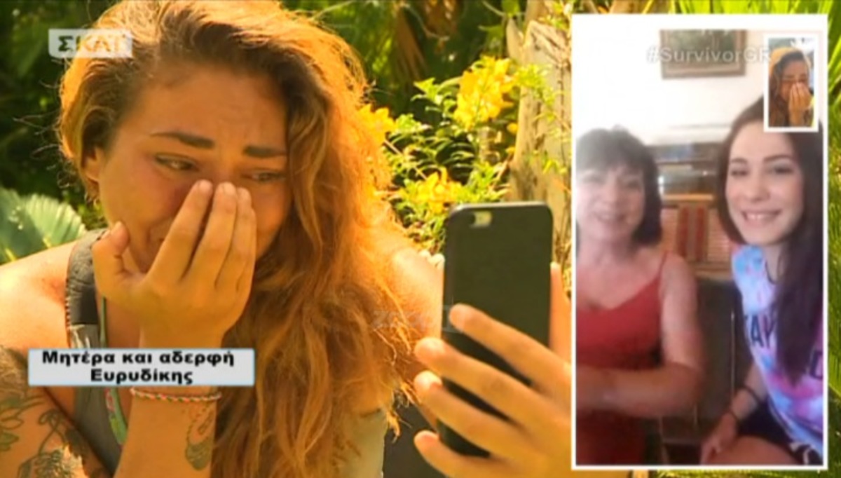 “Κατέρρευσε” η Ευρυδίκη Βαλαβάνη όταν αντίκρισε τη μητέρα και την αδερφή της!