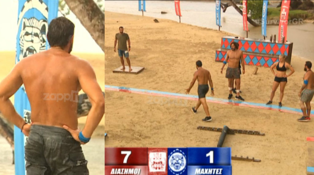 Survivor: Εκτός εαυτού ο Κωνσταντίνος Βασάλος! Τους έβρισε και έριχνε μπουνιές στο νερό!