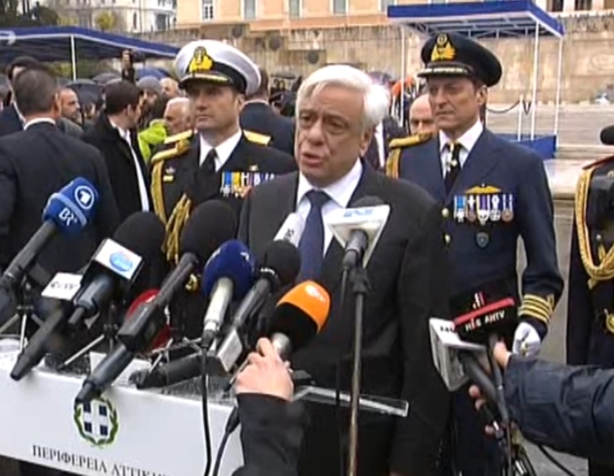 Στρατιωτική παρέλαση 25ης Μαρτίου