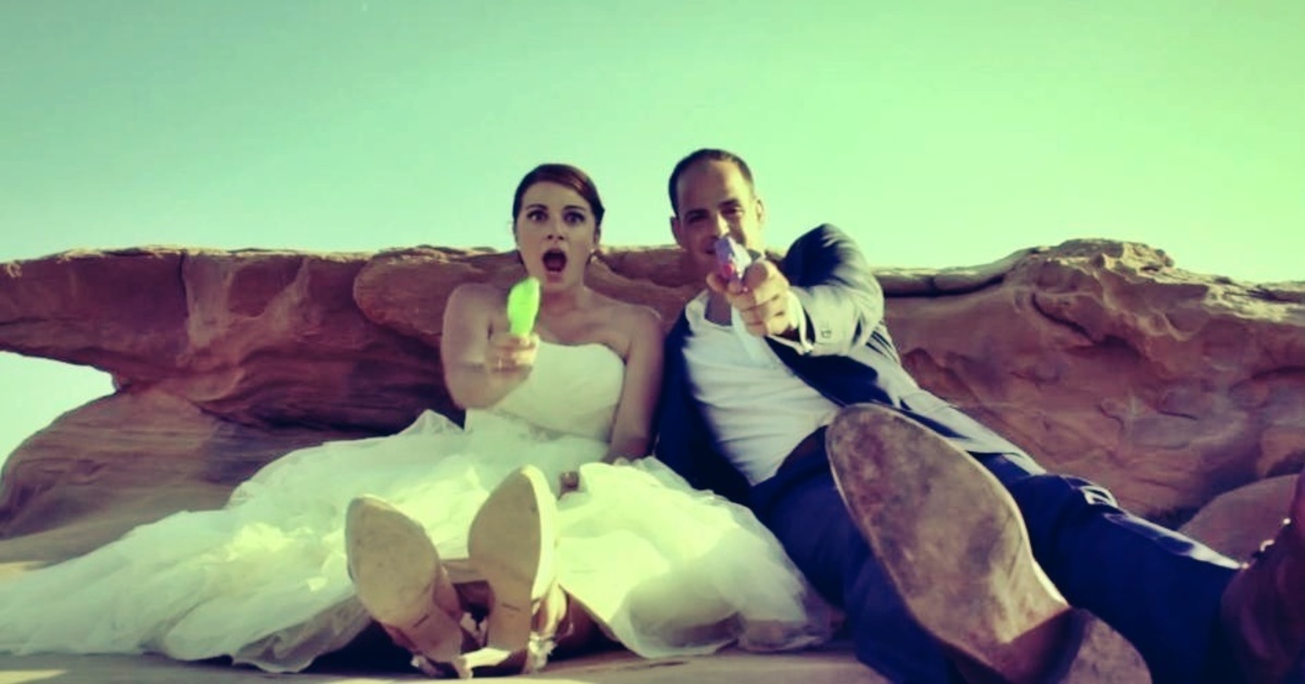 Λήμνος: Δείτε το βίντεο της νύφης και του γαμπρού που κάνει θραύση στα social media!