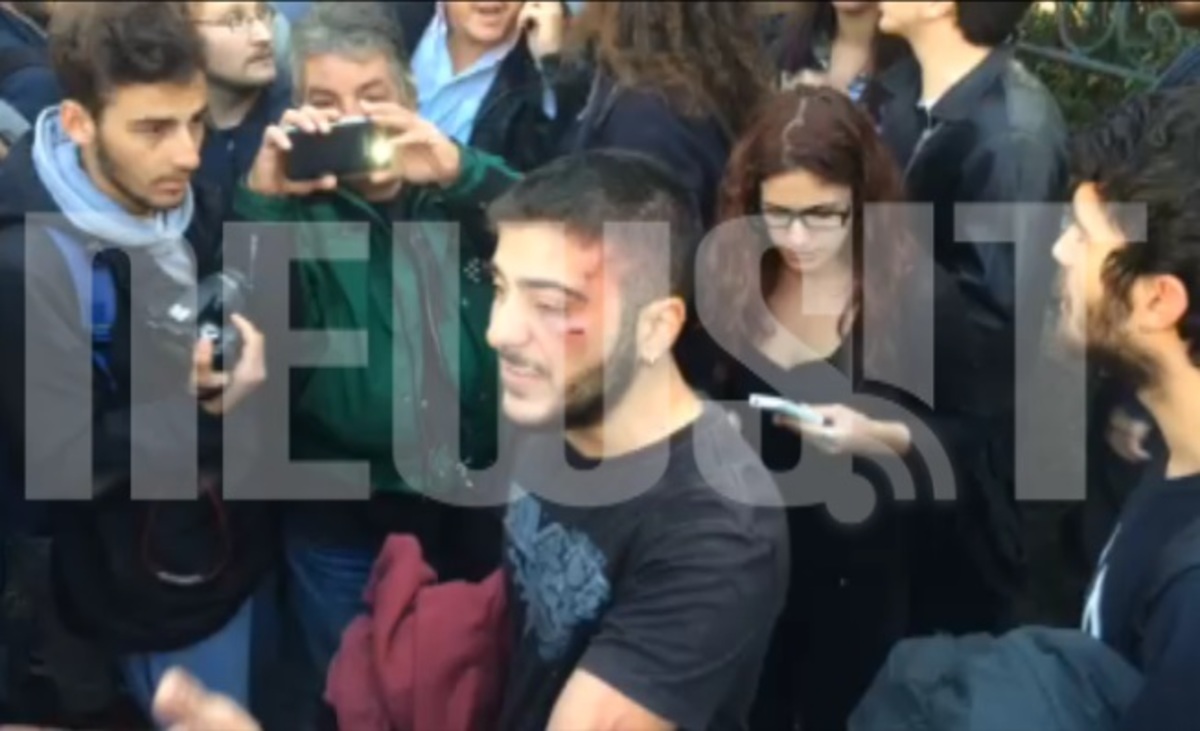 Η δήλωση τραυματισμένου φοιτητή