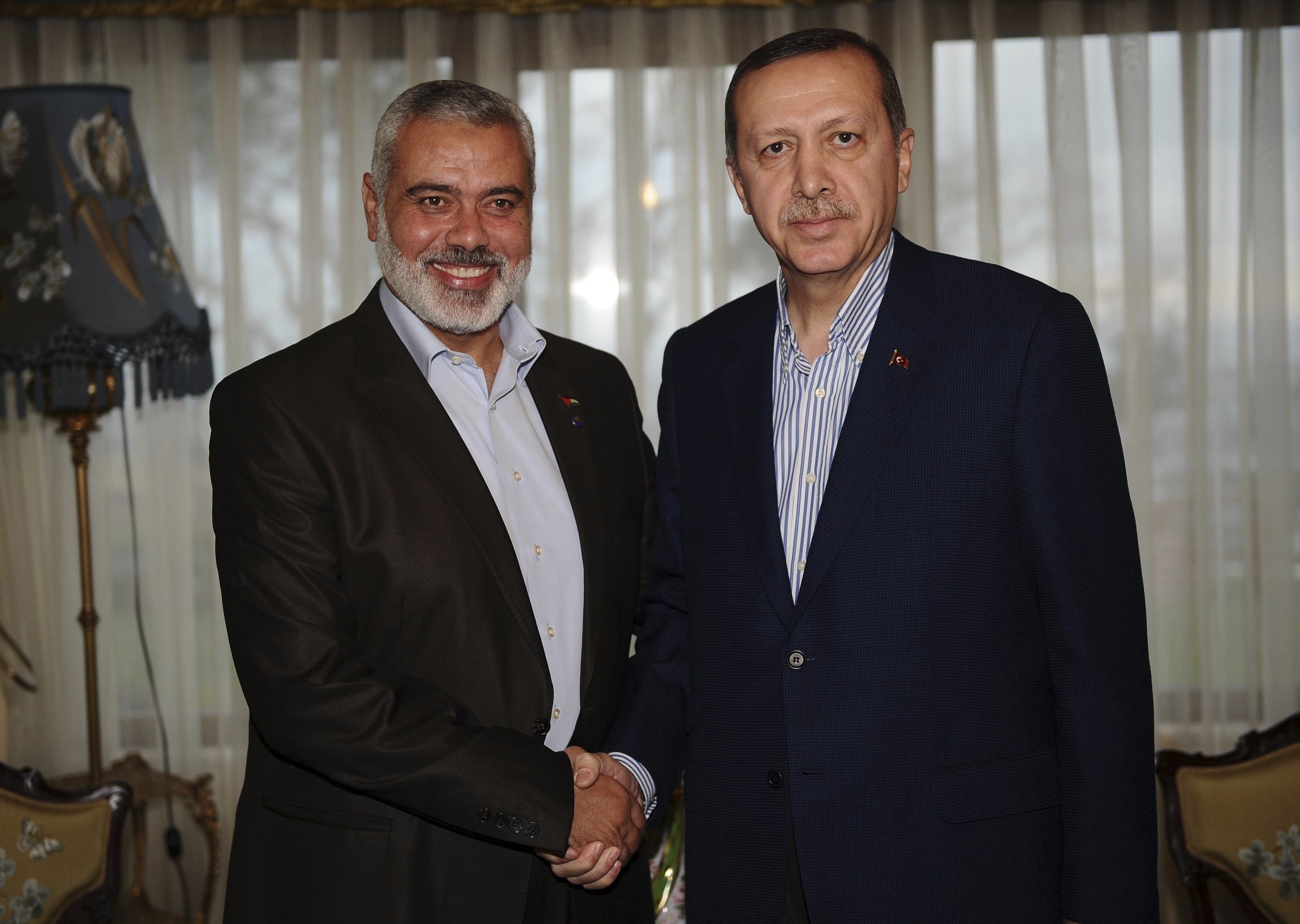 Με τον ηγέτη της Χαμάς συναντήθηκε ο Ερντογάν