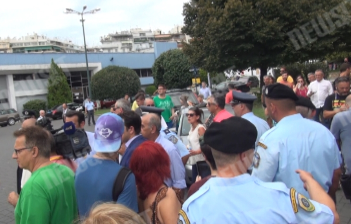 Διαμαρτυρήθηκαν στον Αλέξη Τσίπρα