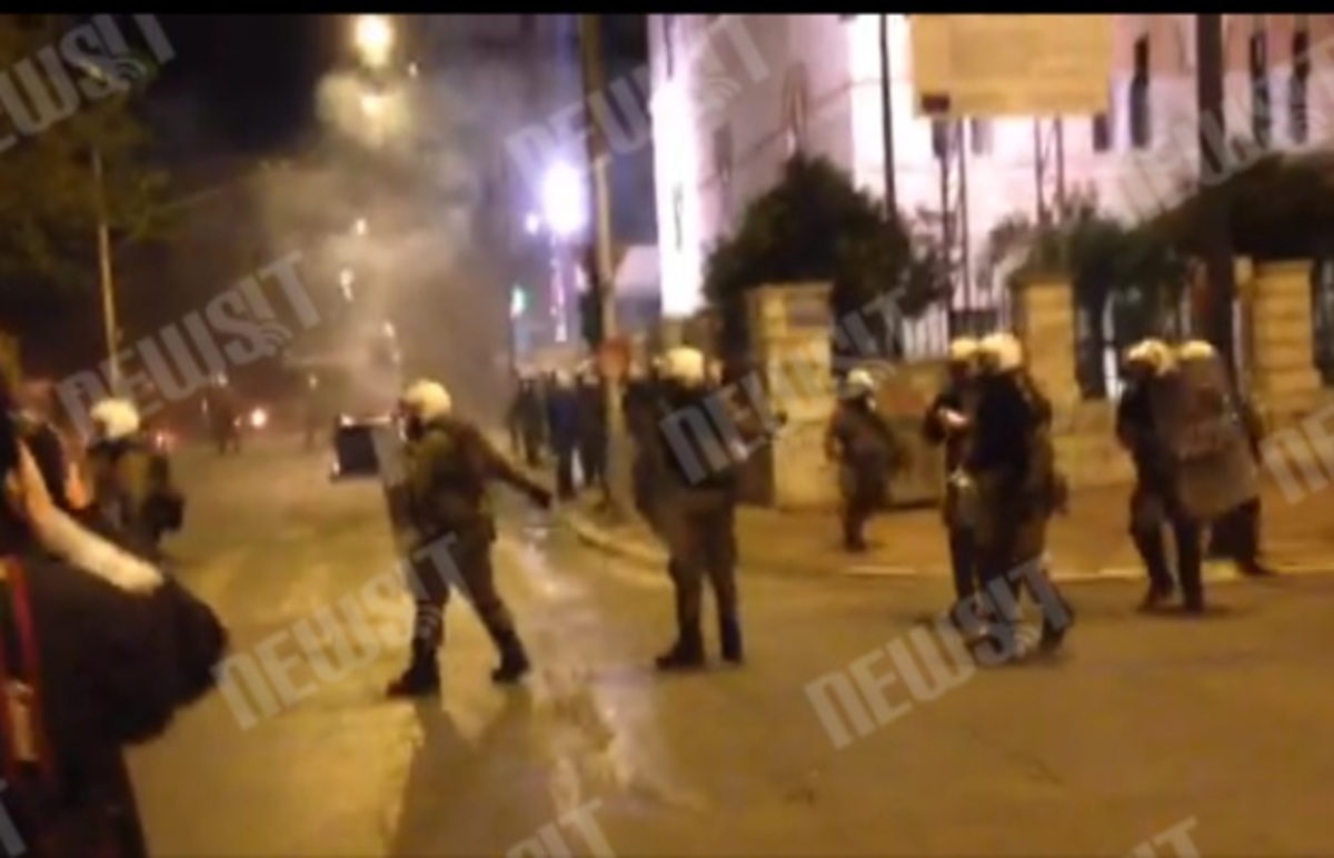 Επεισόδια στην Πανεπιστημίου