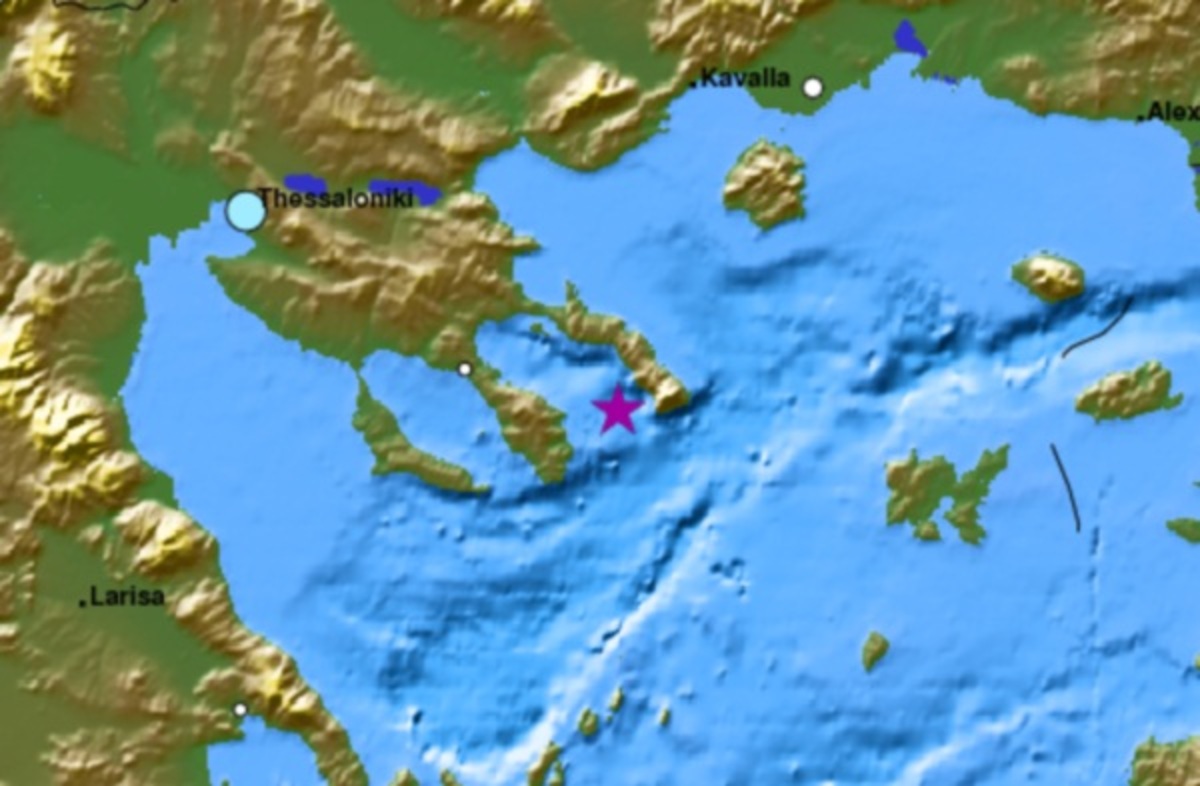 Ισχυρός σεισμός 5 Ρίχτερ στη Χαλκιδική