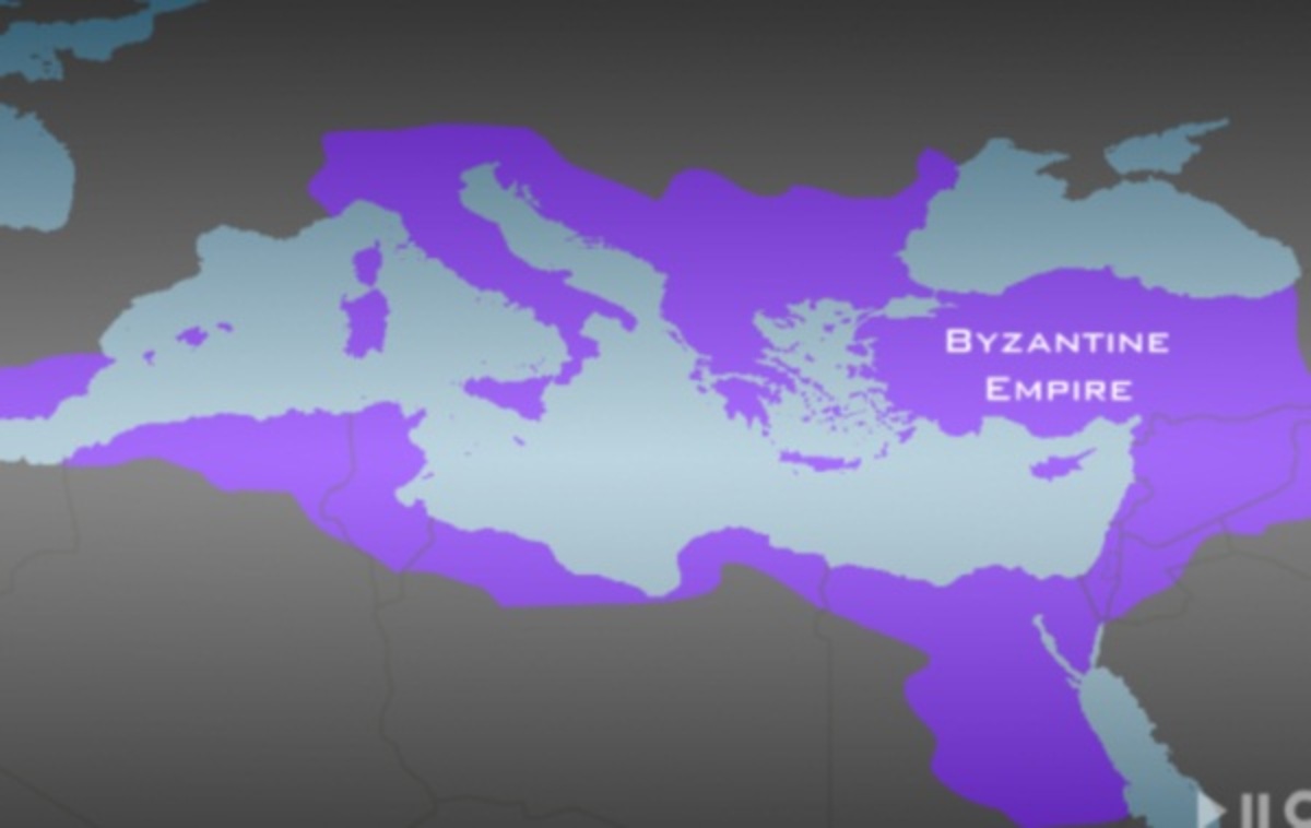 Απίστευτος χάρτης- Όλες οι Αυτοκρατορίες της Μεσογείου-Που έφθασαν, πως χάθηκαν