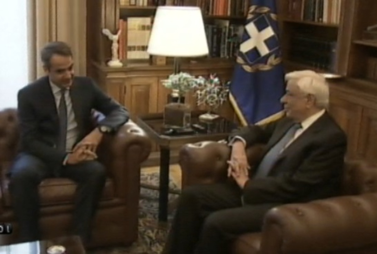 Ο διάλογος Μητσοτάκη Παυλόπουλου